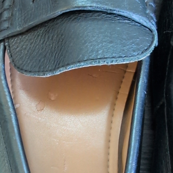 Black Leather Loafers - Picture 8 of 8